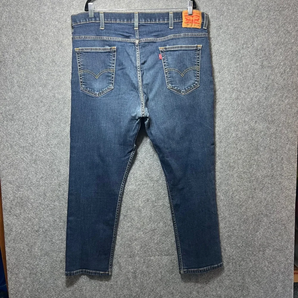 Levi's 569‎ Loose Straight Fit Jeans W42 L30 Blue Denim Cotton Blend
